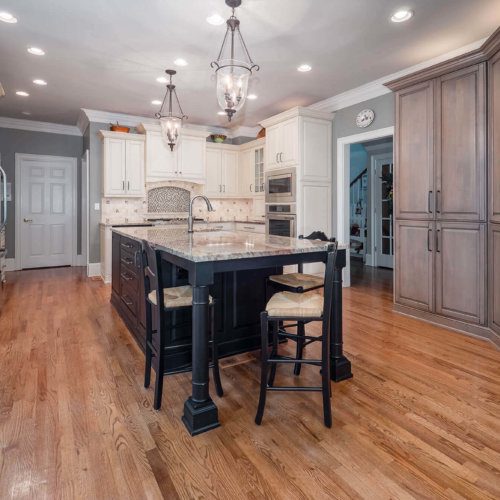 Tri-Color Kitchen with Country Breakfast Nook - Cheryl  